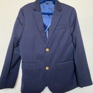 JCrew CrewcutsBoys' Ludlow two-button blazer in navy wool